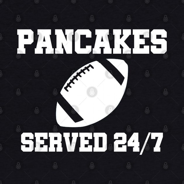 O-Line Pancakes Served 24/7 American Football by sewandtell